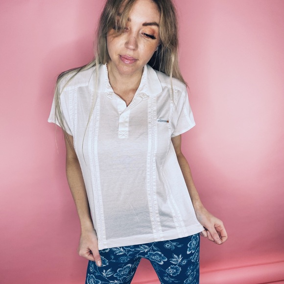 VTG Ellesse White Top - Picture 3 of 8